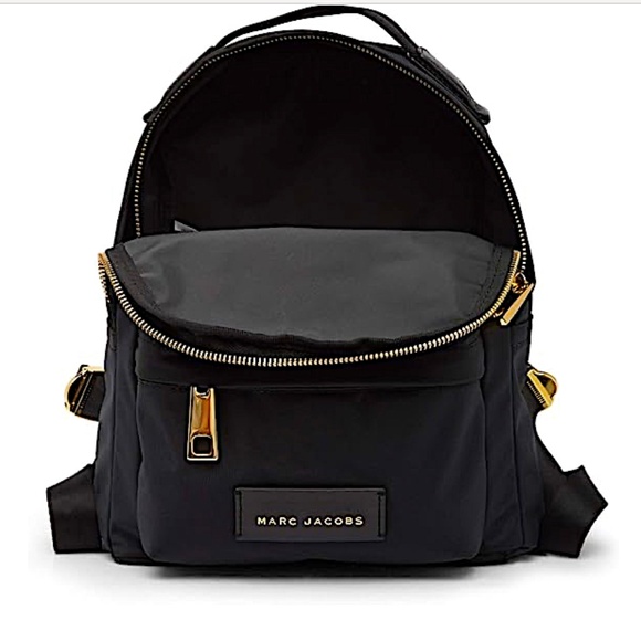 Marc Jacobs Nylon Varsity Small Backpack, Black main image 5